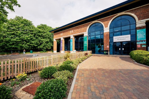 Exterior of University of Chichester Library